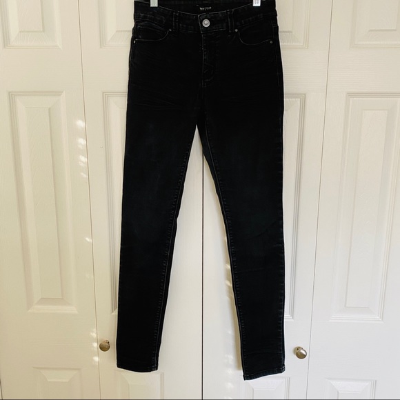 White House Black Market Black Skinny Leg Jeans 0 - Picture 5 of 8
